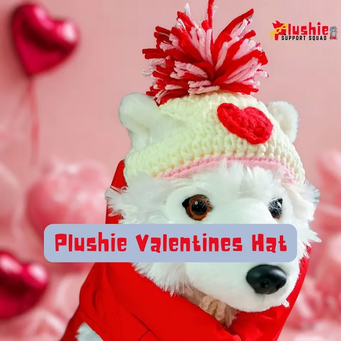 PLUSHIE HEART HAT